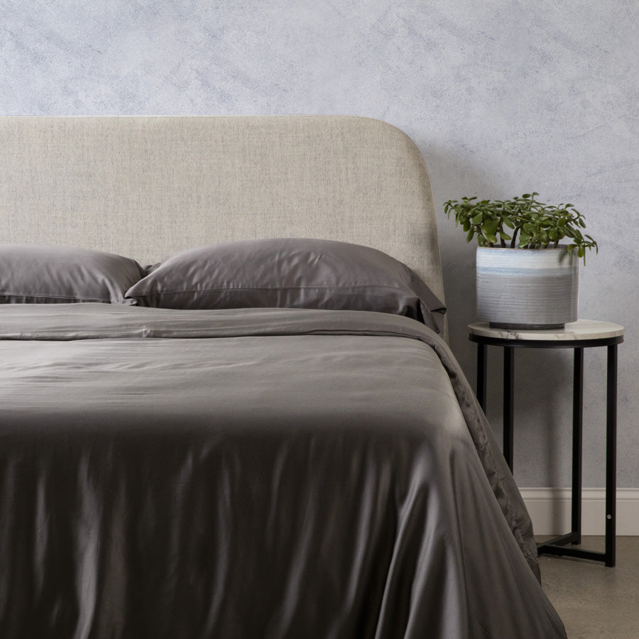 Bamboo Duvet Cover - Charcoal